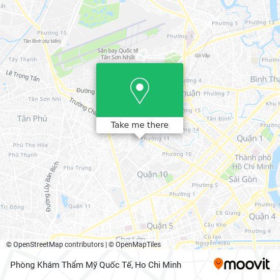 Phòng Khám Thẩm Mỹ Quốc Tế map