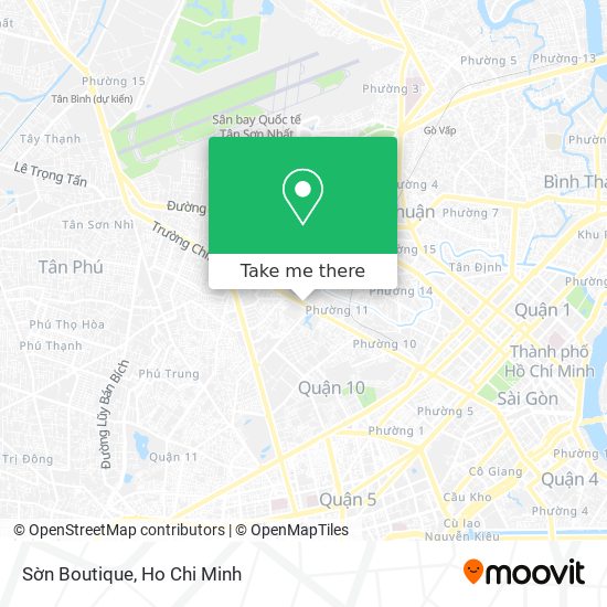 Sờn Boutique map