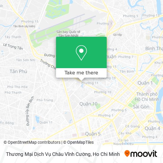 Thương Mại Dịch Vụ Châu Vĩnh Cường map