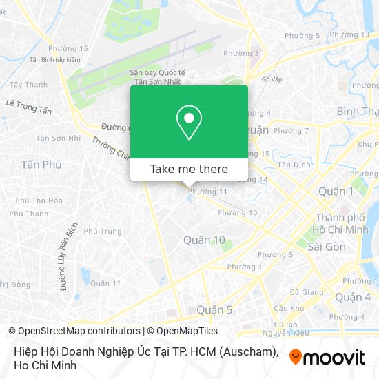 Hiệp Hội Doanh Nghiệp Úc Tại TP. HCM (Auscham) map