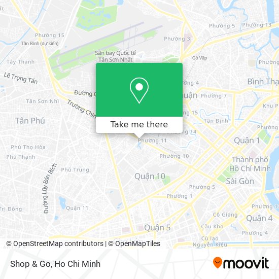 Shop & Go map