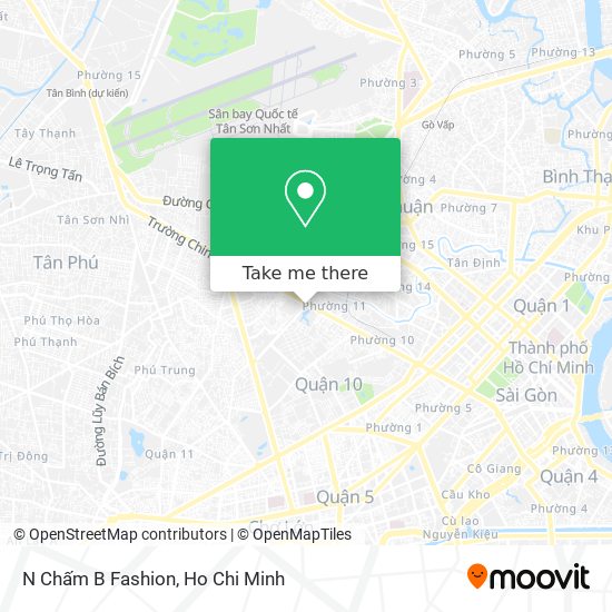 N Chấm B Fashion map