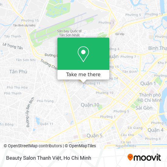 Beauty Salon Thanh Việt map