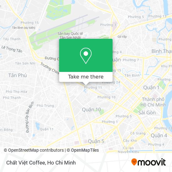 Chất Việt Coffee map