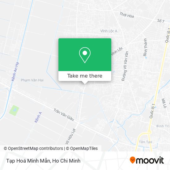 Tạp Hoá Minh Mẫn map