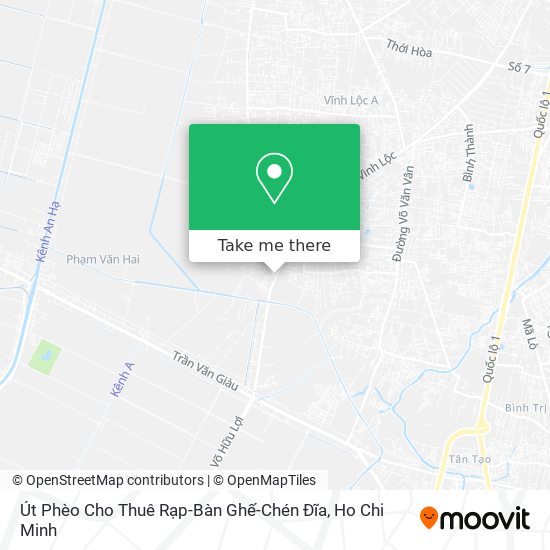 Út Phèo Cho Thuê Rạp-Bàn Ghế-Chén Đĩa map