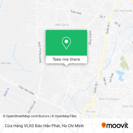 Cửa Hàng VLXD Bảo Hân Phát map