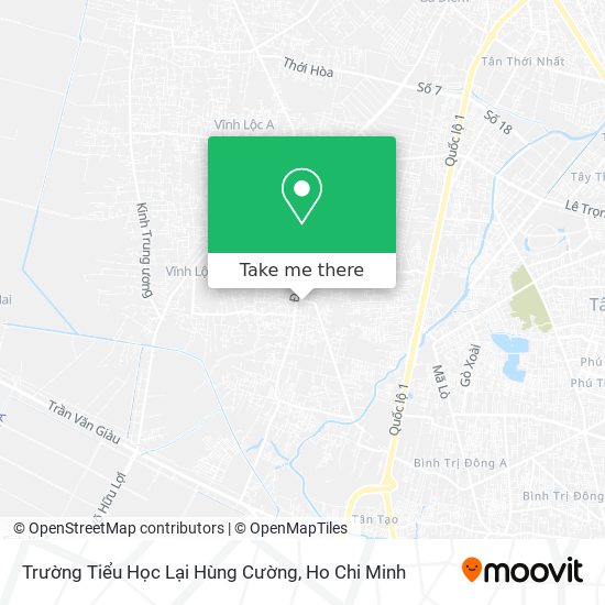 Trường Tiểu Học Lại Hùng Cường map