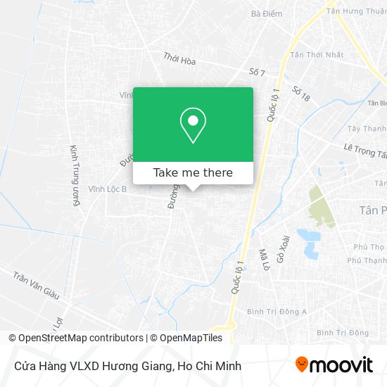 Cửa Hàng VLXD Hương Giang map