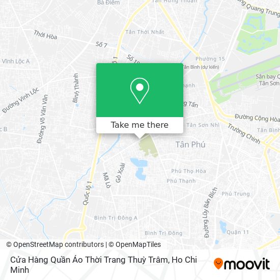 Cửa Hàng Quần Áo Thời Trang Thuỳ Trâm map