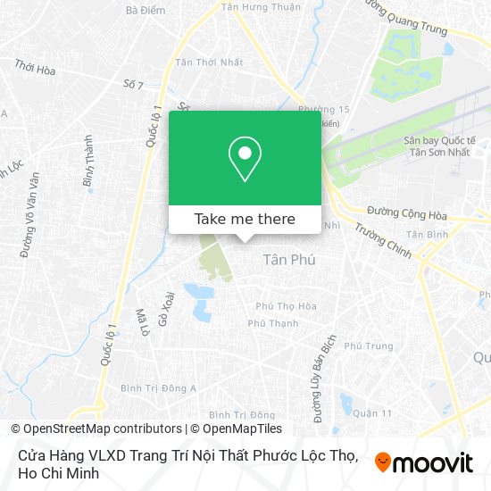 Cửa Hàng VLXD Trang Trí Nội Thất Phước Lộc Thọ map