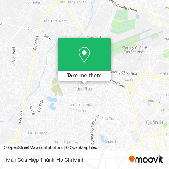 Màn Cửa Hiệp Thành map