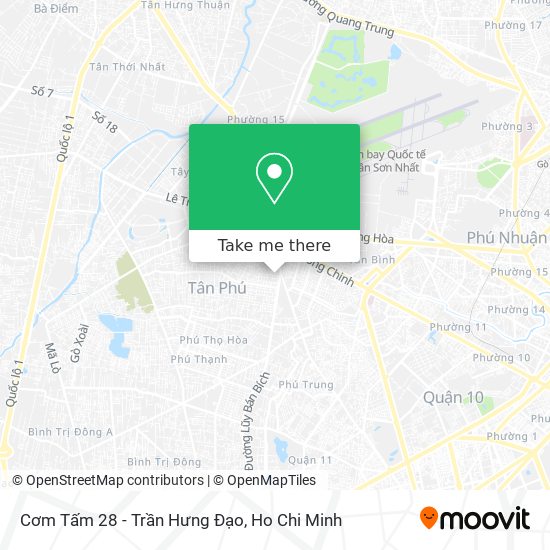 Cơm Tấm 28 - Trần Hưng Đạo map