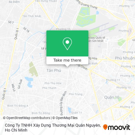 Công Ty TNHH Xây Dựng Thương Mại Quân Nguyên map