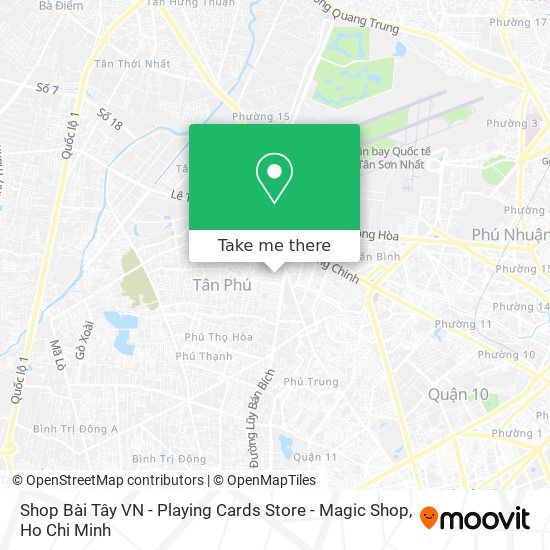 Shop Bài Tây VN - Playing Cards Store - Magic Shop map