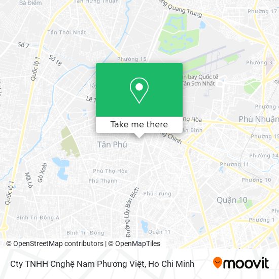 Cty TNHH Cnghệ Nam Phương Việt map