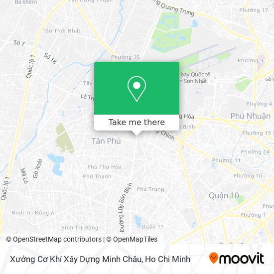 Xưởng Cơ Khí Xây Dựng Minh Châu map