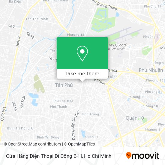 Cửa Hàng Điện Thoại Di Động B-H map