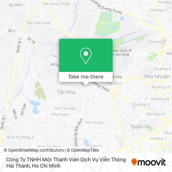 Công Ty TNHH Một Thành Viên Dịch Vụ Viễn Thông Hải Thành map