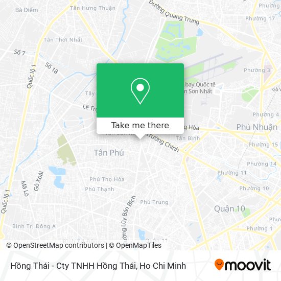 Hồng Thái - Cty TNHH Hồng Thái map