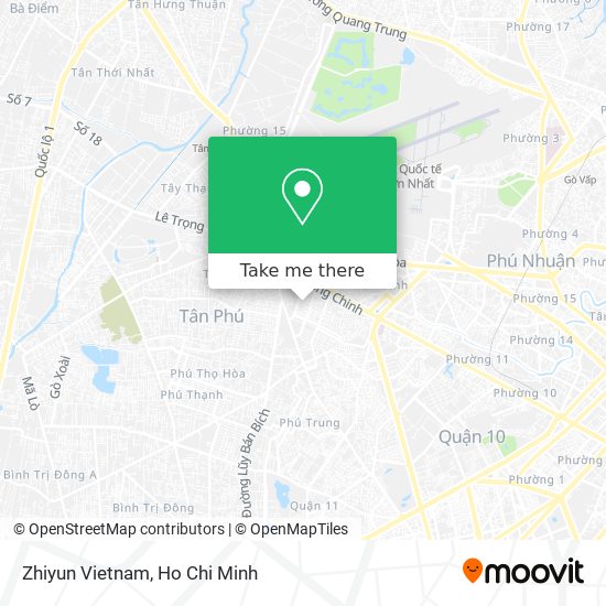 Zhiyun Vietnam map