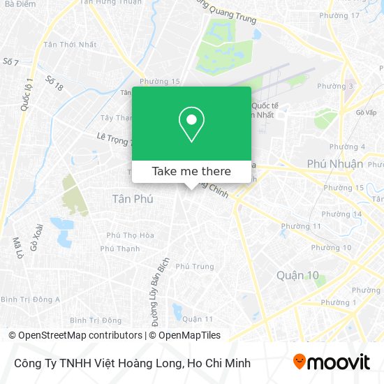 Công Ty TNHH Việt Hoàng Long map