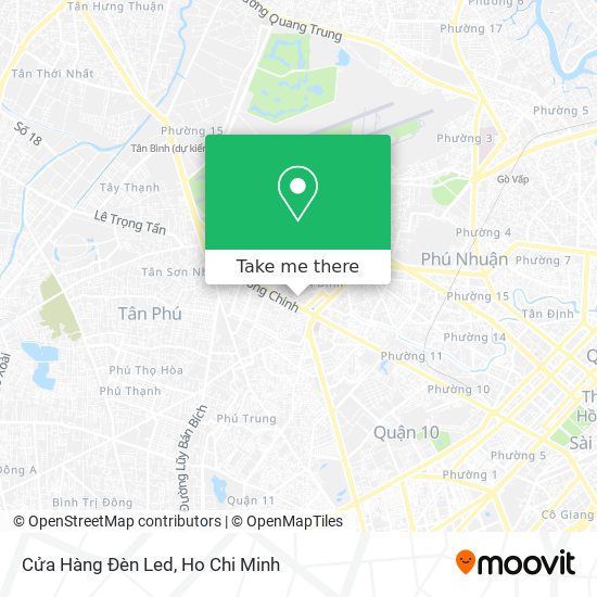 Cửa Hàng Đèn Led map