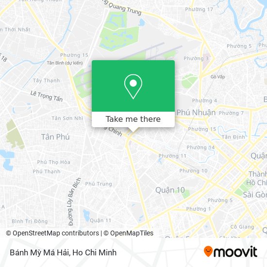 Bánh Mỳ Má Hải map