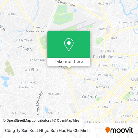 Công Ty Sản Xuất Nhựa Sơn Hải map