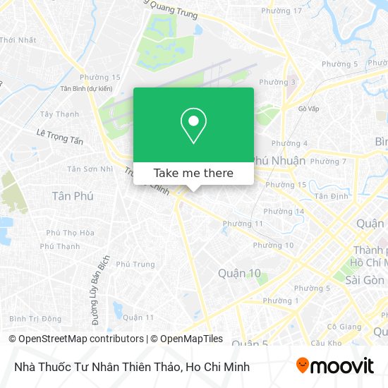 Nhà Thuốc Tư Nhân Thiên Thảo map