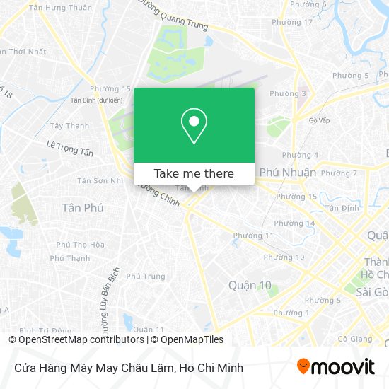 Cửa Hàng Máy May Châu Lâm map