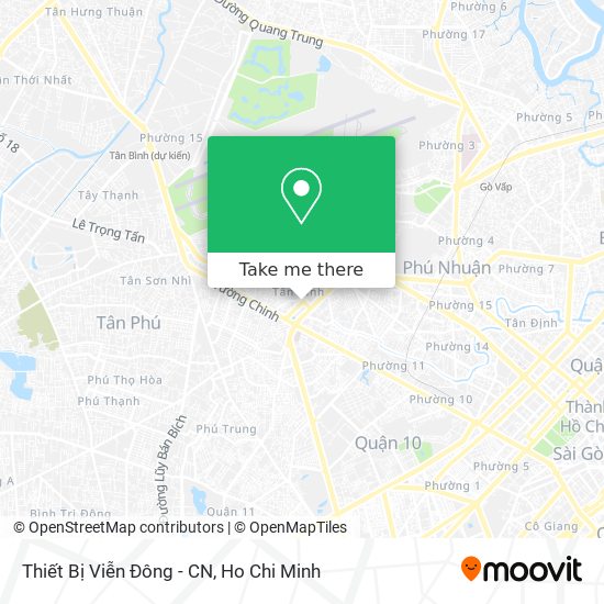 Thiết Bị Viễn Đông - CN map