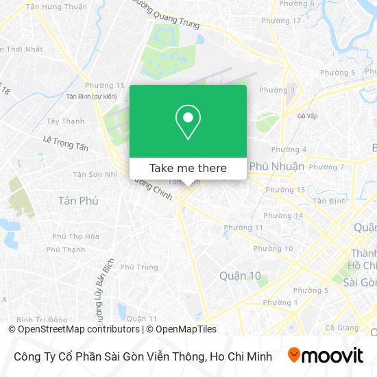 Công Ty Cổ Phần Sài Gòn Viễn Thông map