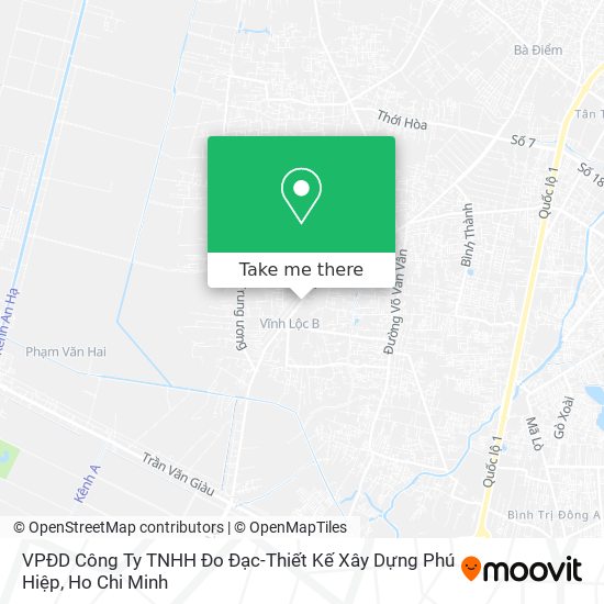 VPĐD Công Ty TNHH Đo Đạc-Thiết Kế Xây Dựng Phú Hiệp map