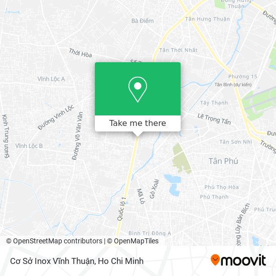 Cơ Sở Inox Vĩnh Thuận map