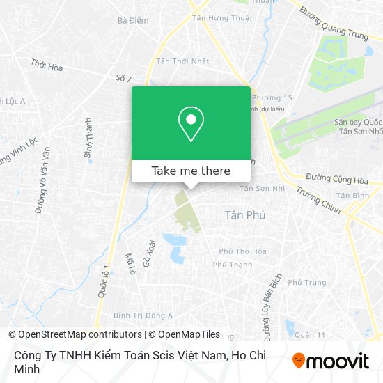 Công Ty TNHH Kiểm Toán Scis Việt Nam map