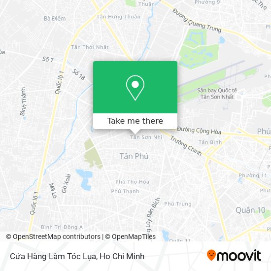 Cửa Hàng Làm Tóc Lụa map