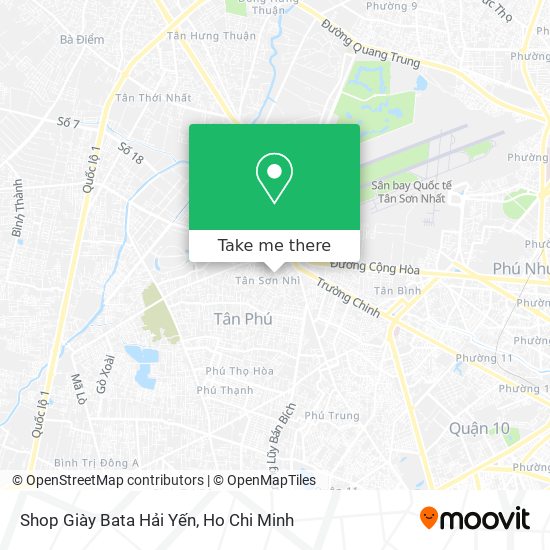 Shop Giày Bata Hải Yến map