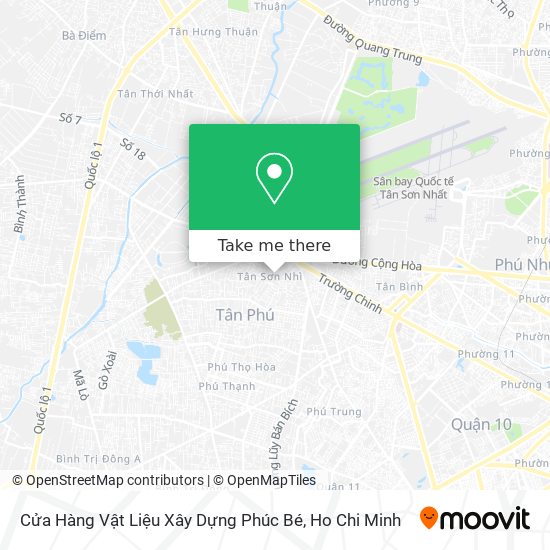 Cửa Hàng Vật Liệu Xây Dựng Phúc Bé map