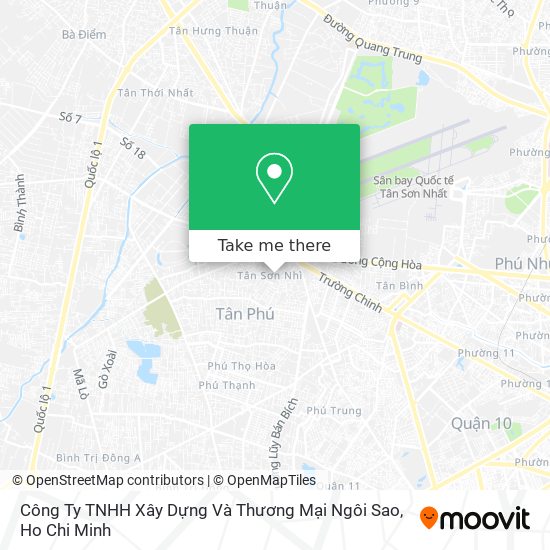 Công Ty TNHH Xây Dựng Và Thương Mại Ngôi Sao map