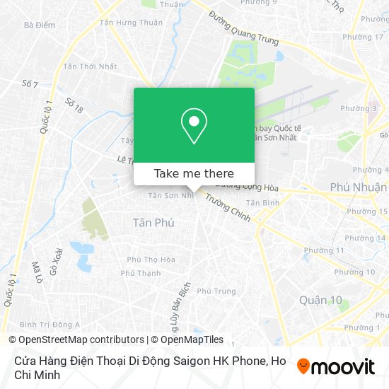 Cửa Hàng Điện Thoại Di Động Saigon HK Phone map