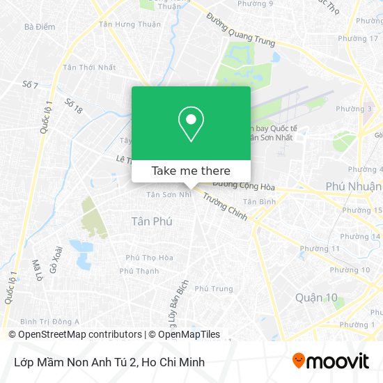 Lớp Mầm Non Anh Tú 2 map