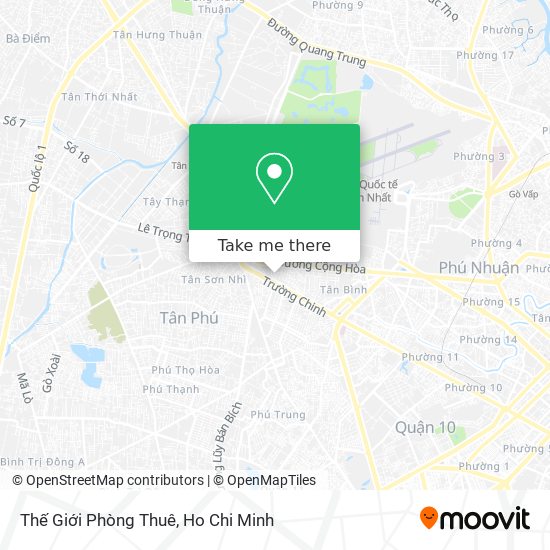 Thế Giới Phòng Thuê map