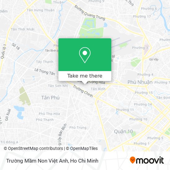 Trường Mầm Non Việt Anh map