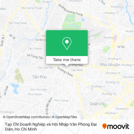 Tạp Chí Doanh Nghiệp và Hội Nhập-Văn Phòng Đại Diện map