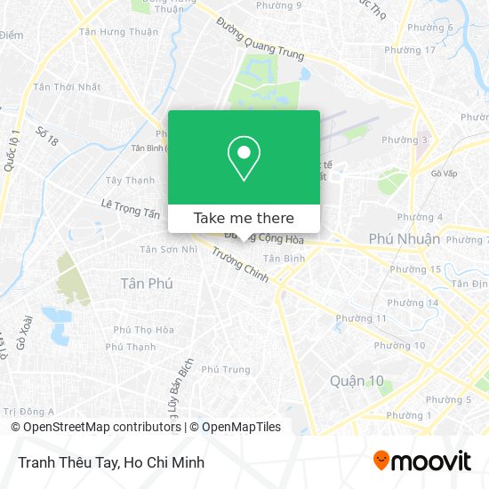 Tranh Thêu Tay map