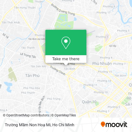 Trường Mầm Non Hoạ Mi map