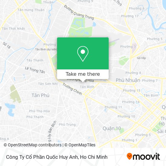 Công Ty Cổ Phần Quốc Huy Anh map