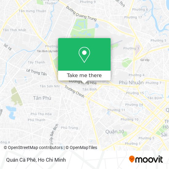 Quán Cà Phê map