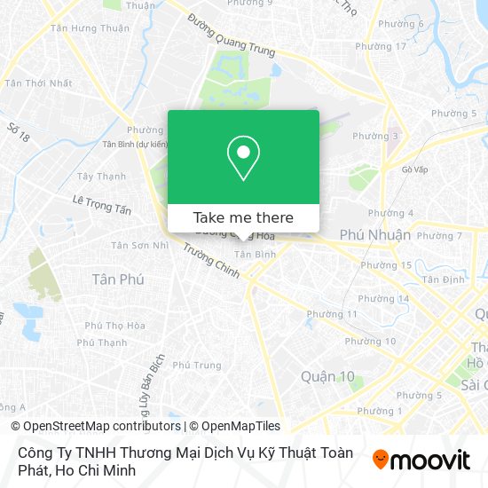 Công Ty TNHH Thương Mại Dịch Vụ Kỹ Thuật Toàn Phát map